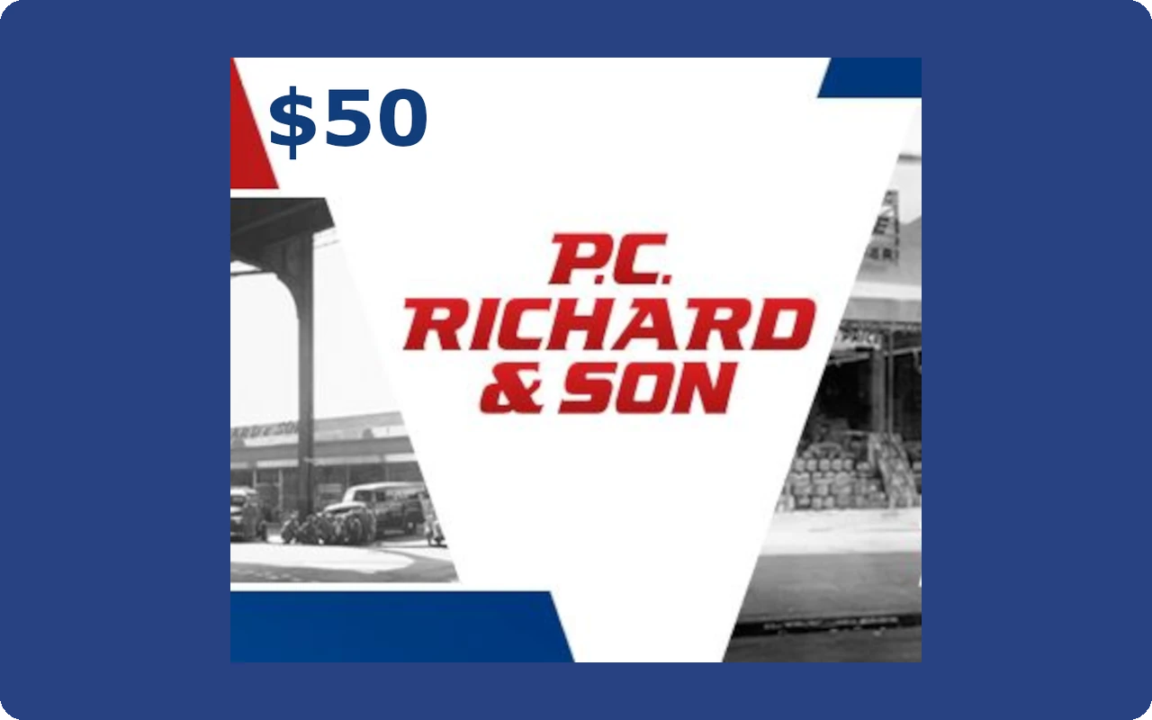 Pcrichard $50 Gift Card (United States)