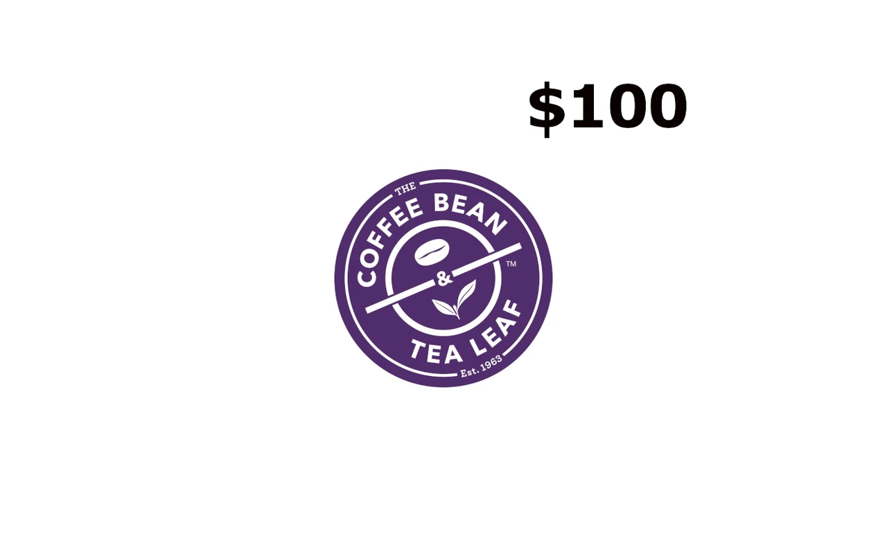 Coffee Bean & Tea Leaf $100 Gift Card (United States)