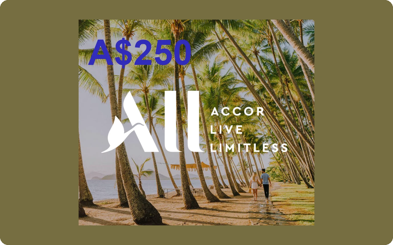 Accor Hotels $250 Gift Card (Australia)