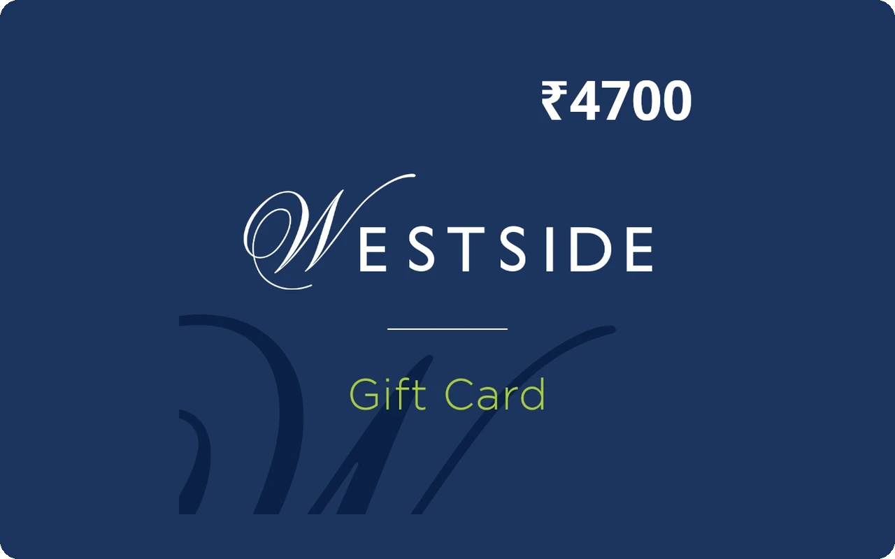 Westside ₹4700 Gift Card (India)