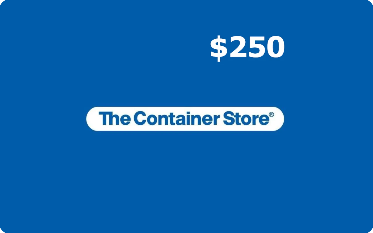 The Container Store $250 Gift Card (United States)