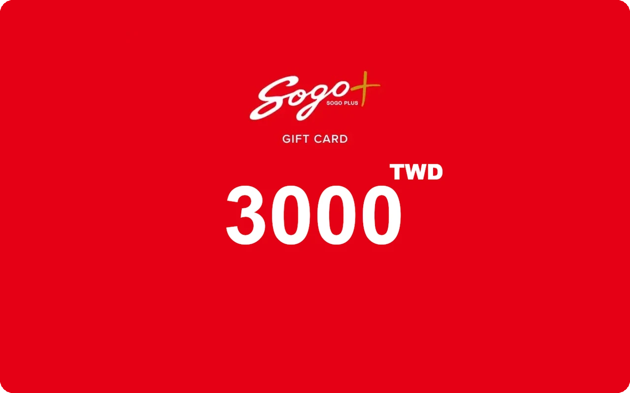 SOGO 3000 TWD Gift Card (Taiwan)