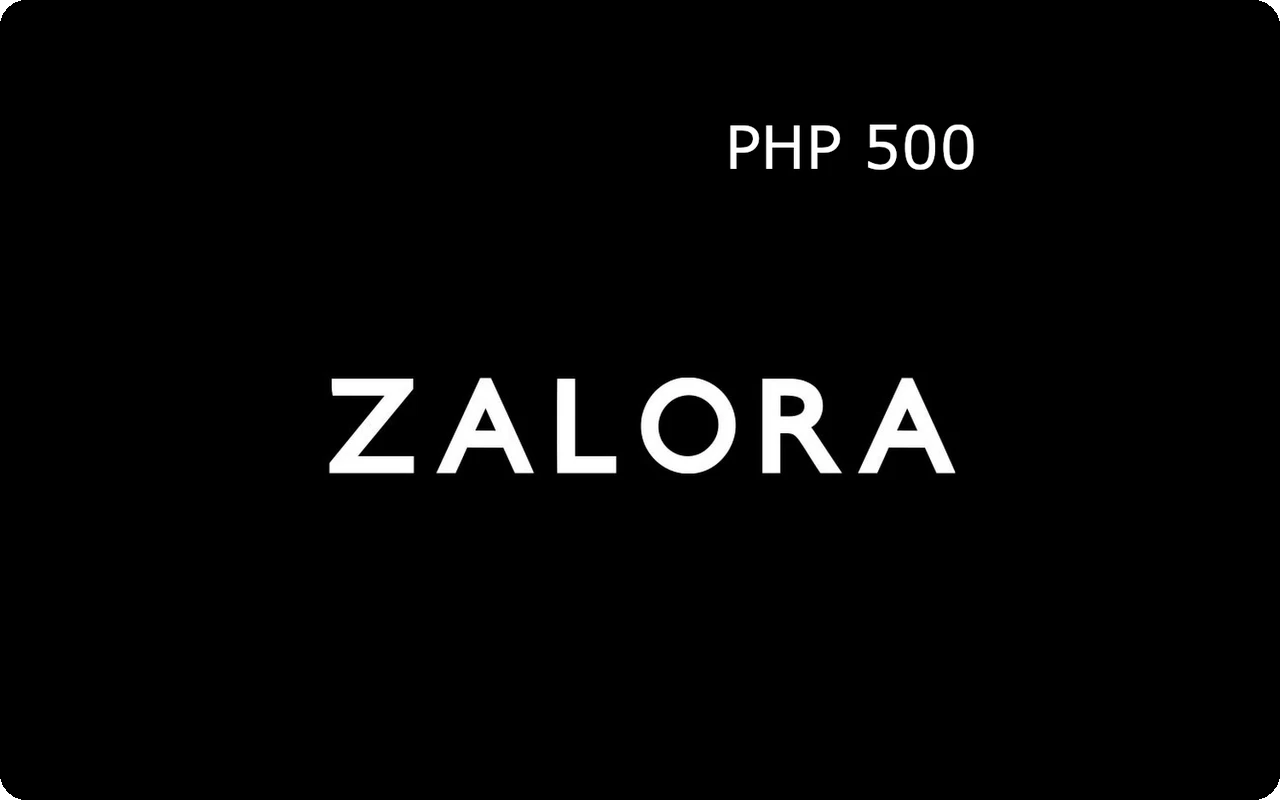 Zalora ₱500 Gift Card (Philippines)