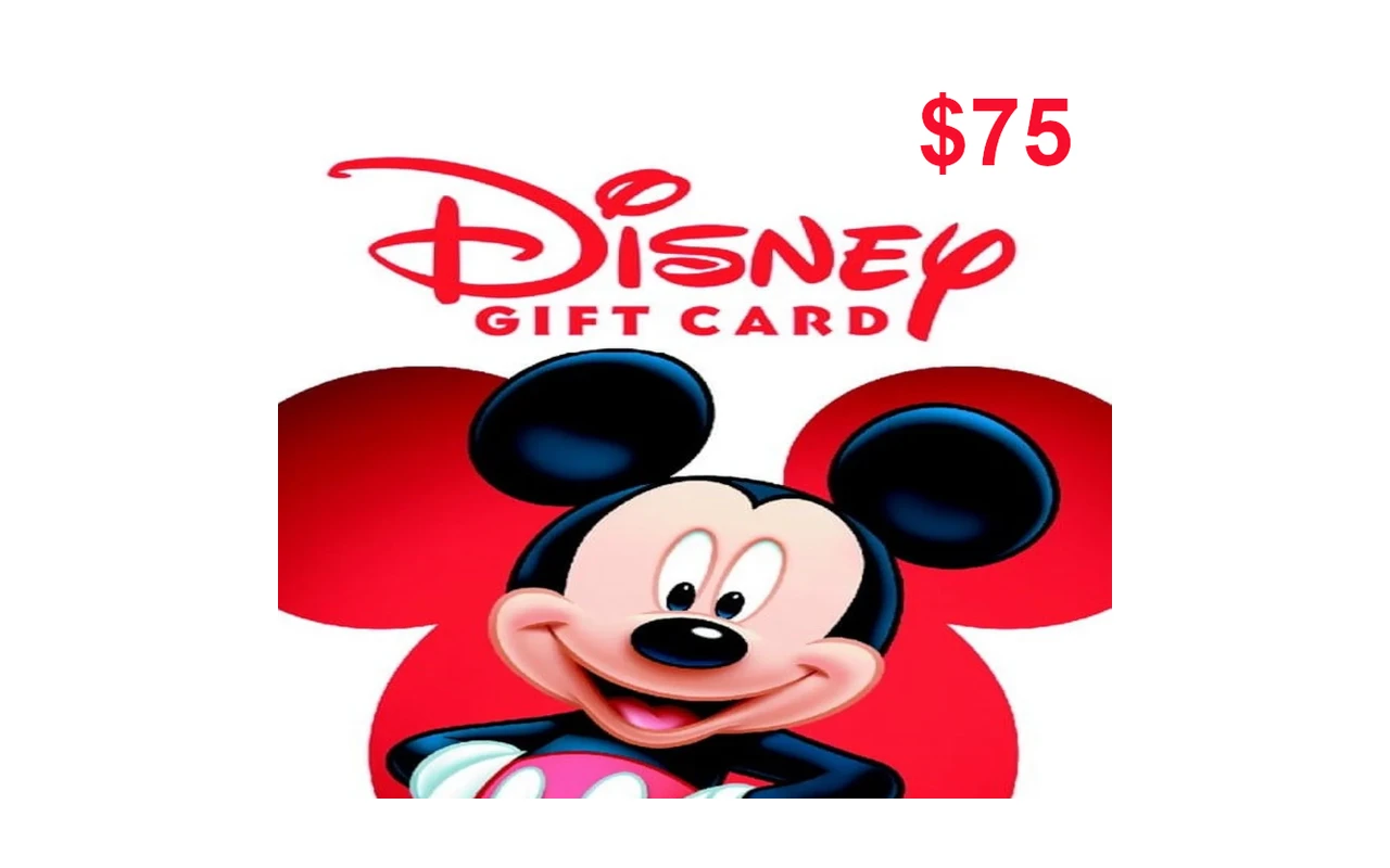 Disney+ $75 Gift Card (United States)