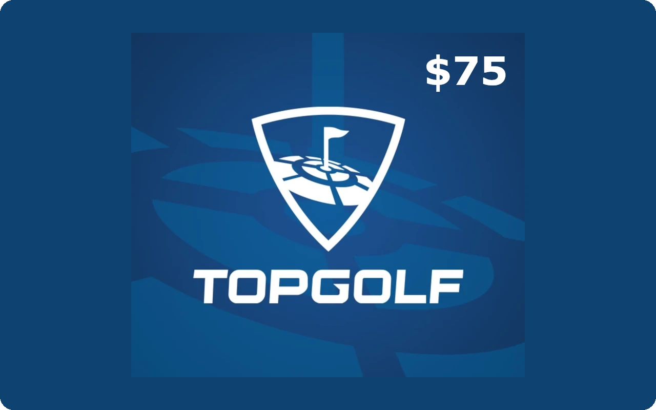 Topgolf $75 Gift Card (United States)