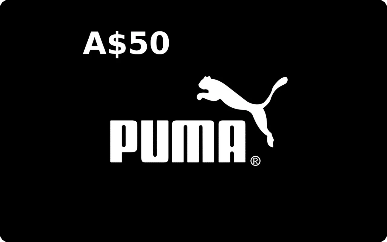 Puma A$50 Gift Card (Australia)