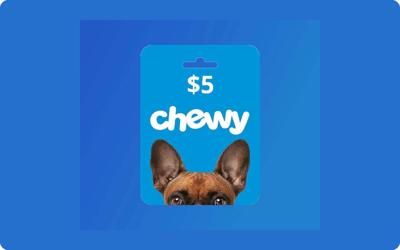 Chewy $5 Gift Card (United States)