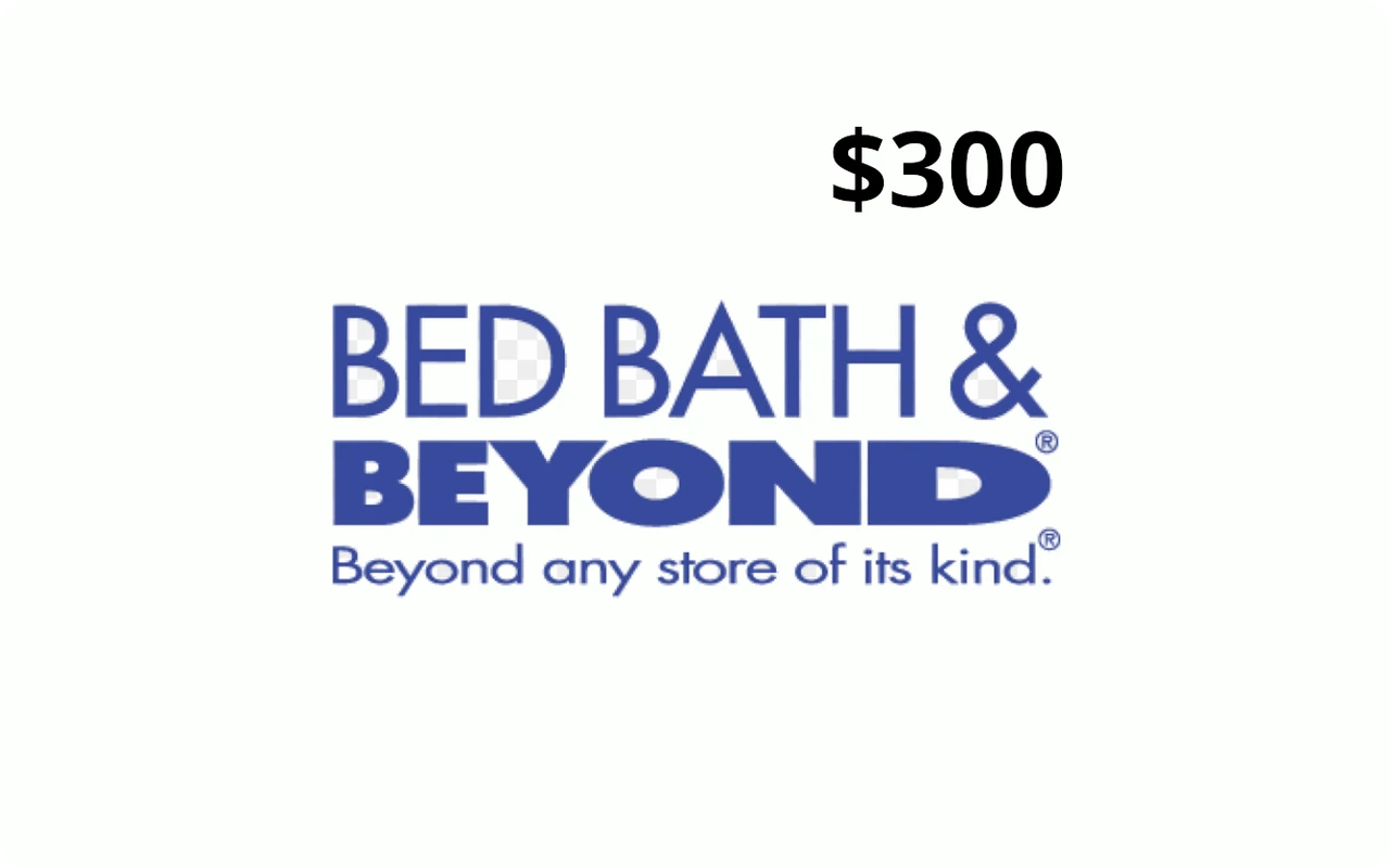 Bed Bath & Beyond $300 Gift Card (United States)