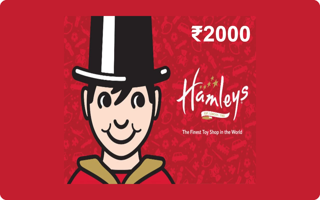 Hamleys ₹2000 Gift Card (India)