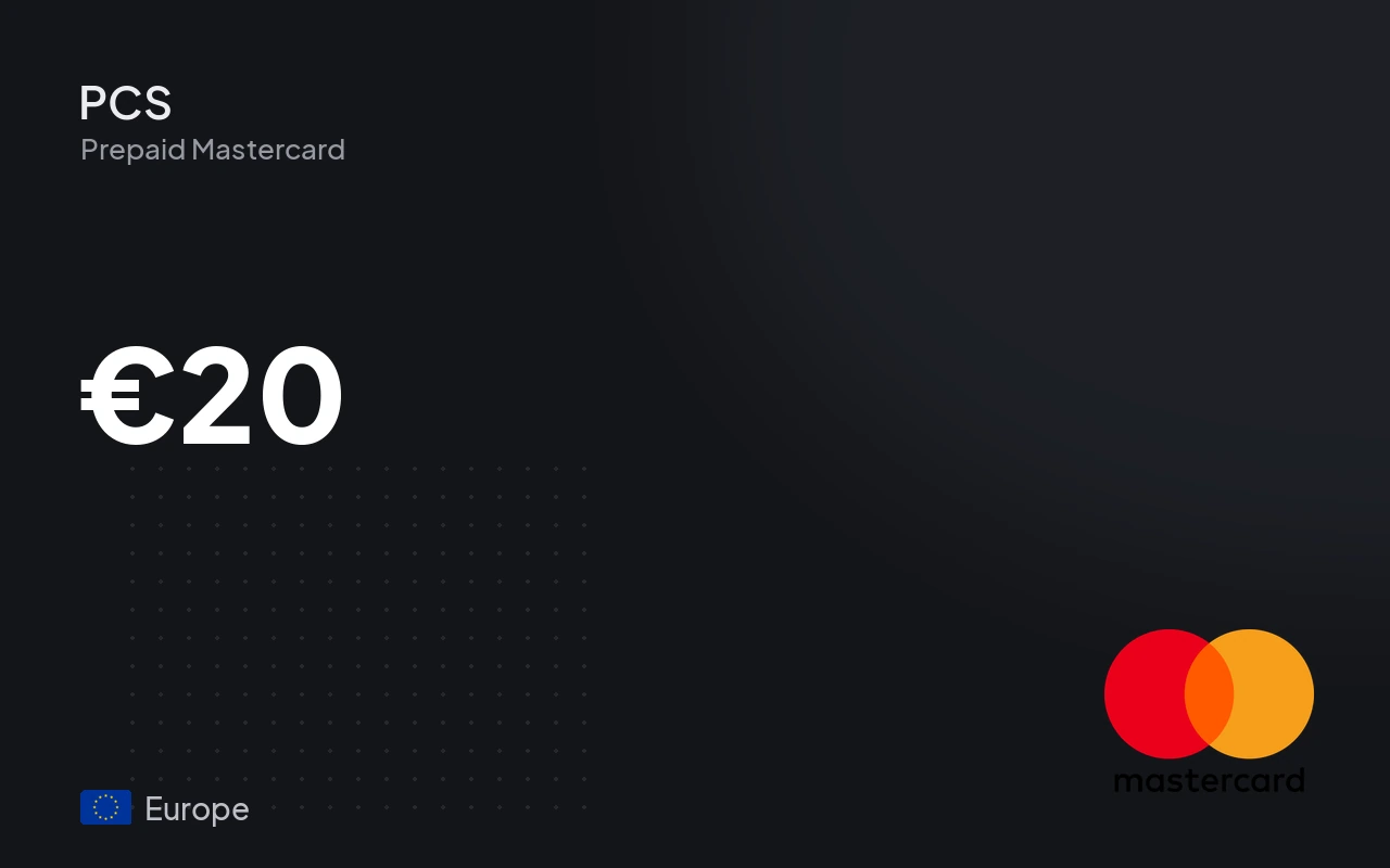PCS Mastercardmastercard €20 Gift Card (Europe)