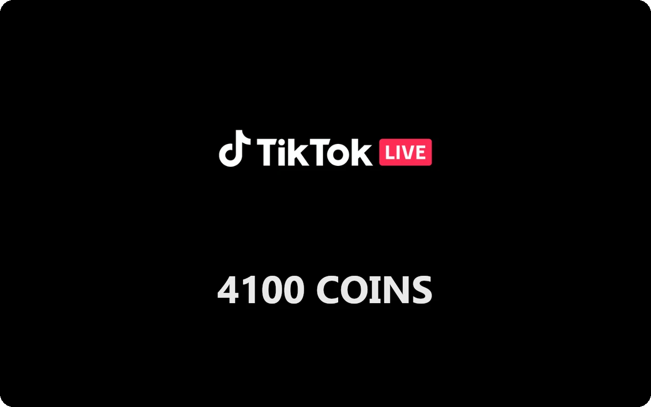 TikTok 4100 Gift Card (United Arab Emirates)