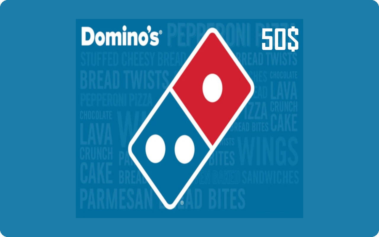 Domino's Pizza $50 Gift Card (United States)