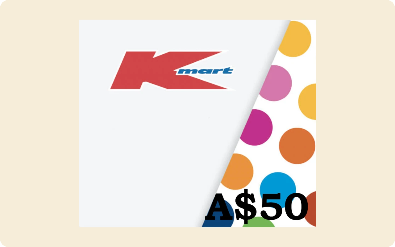 Kmart $50 Gift Card (Australia)