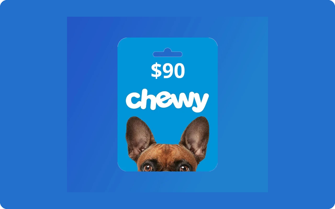 Chewy $90 Gift Card (United States)