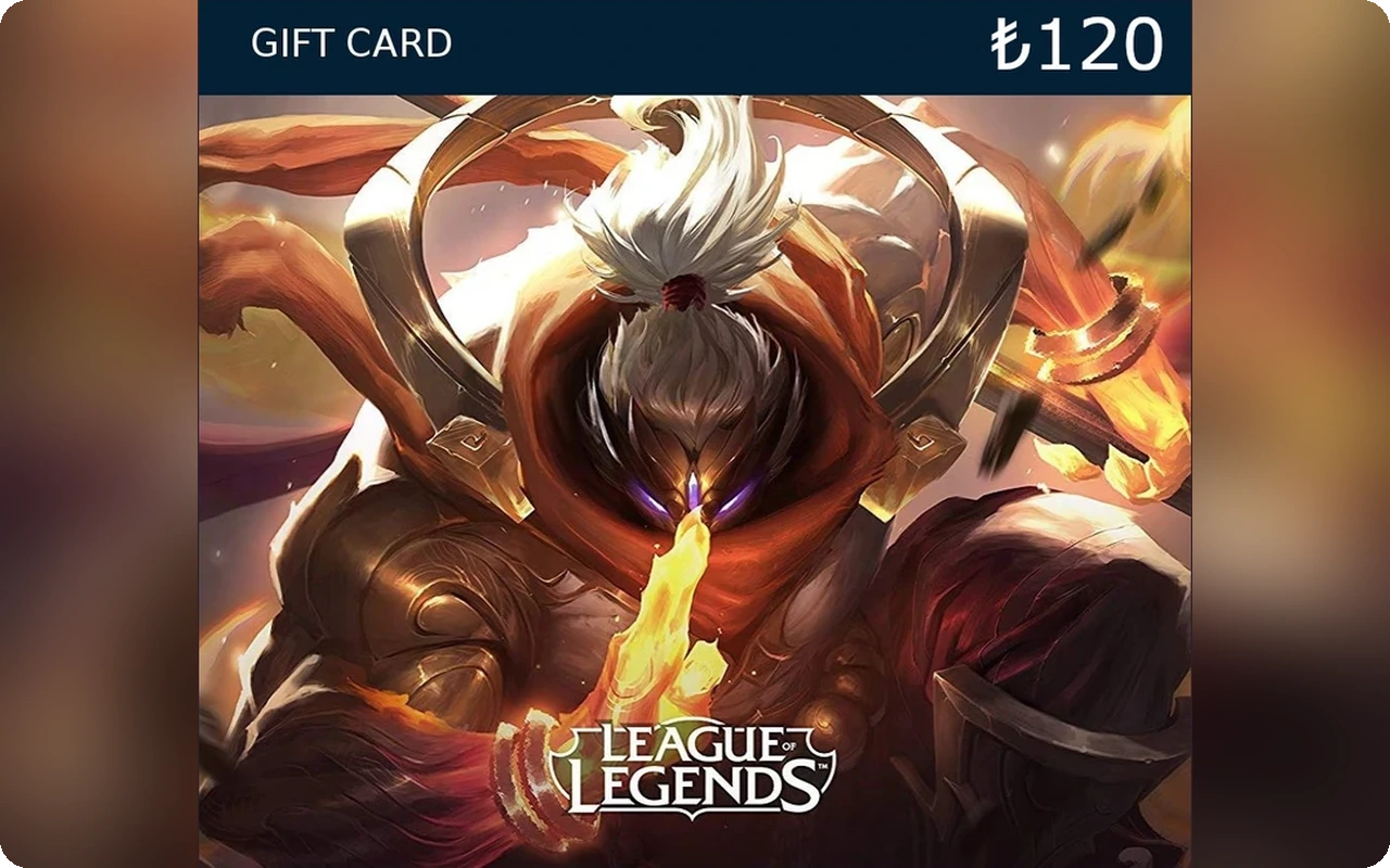 League of Legends ₺120 Gift Card (Turkey)