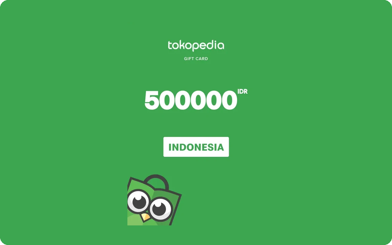 Tokopedia 500000 IDR (Tokopedia) (ID)
