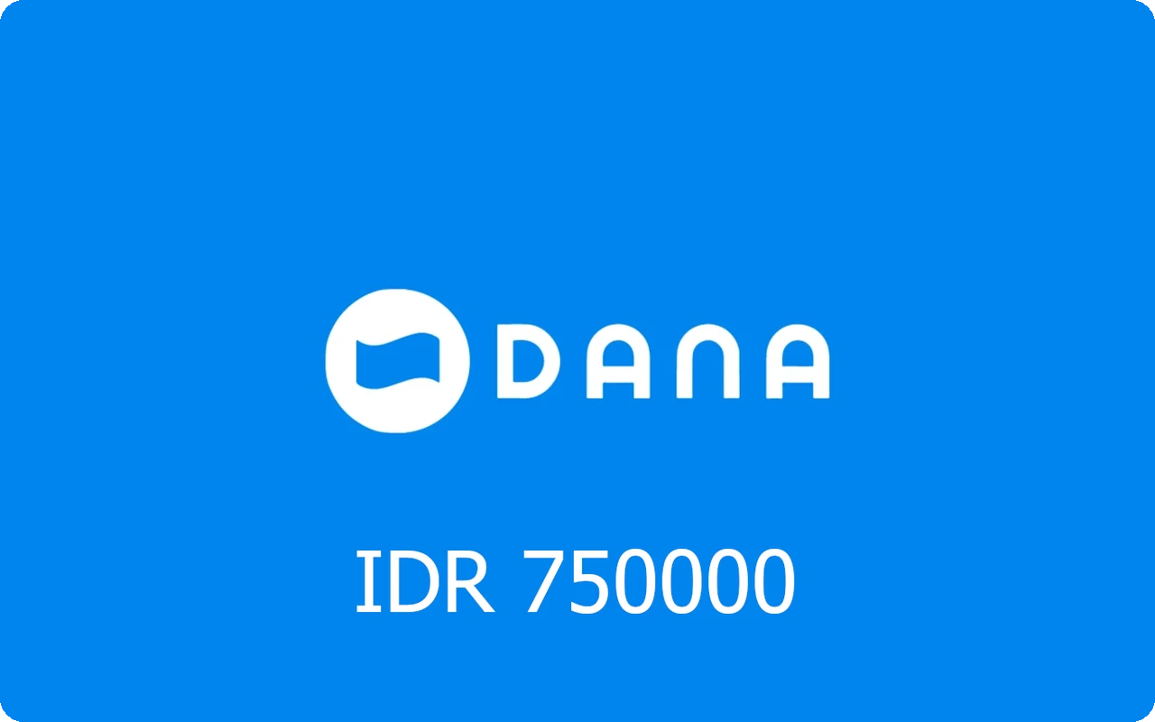 Dana Cash 750000 Rp Gift Card (Indonesia)