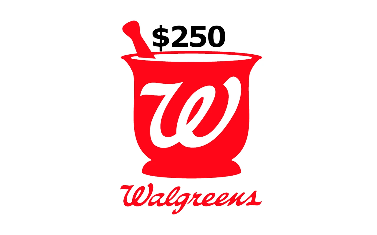 Walgreens $250 Gift Card (United States)
