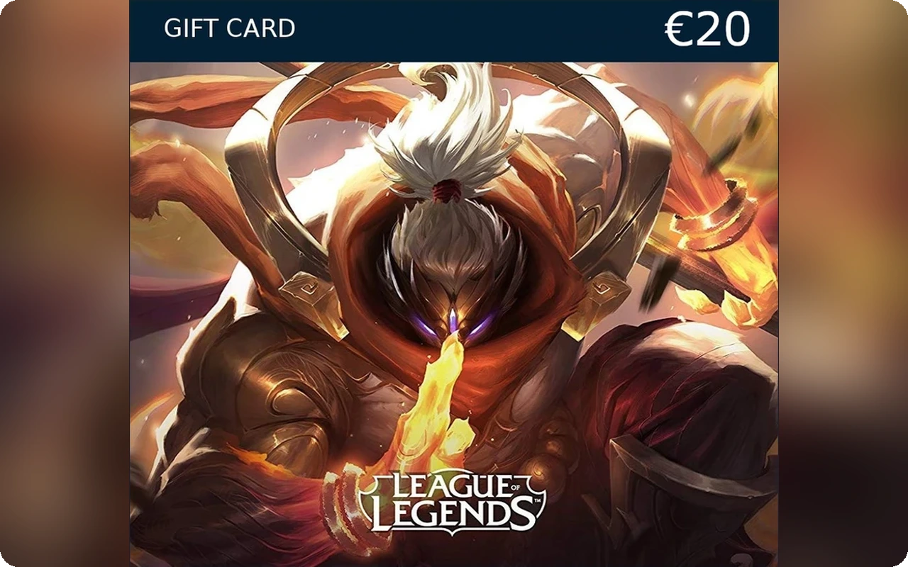 League of Legends €20 Gift Card (Europe)