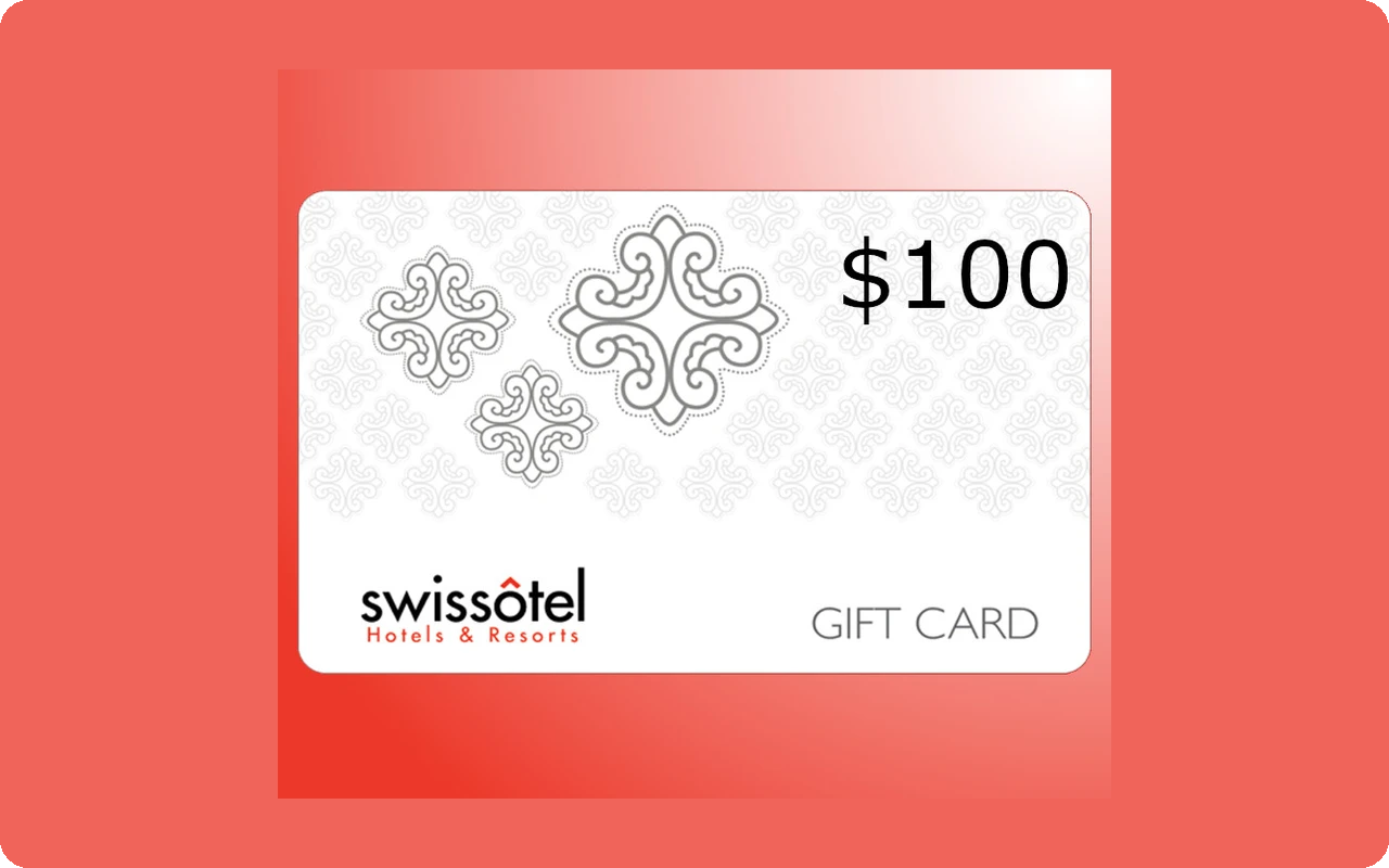 Swissotel Hotels & Resorts $100 Gift Card (United States)