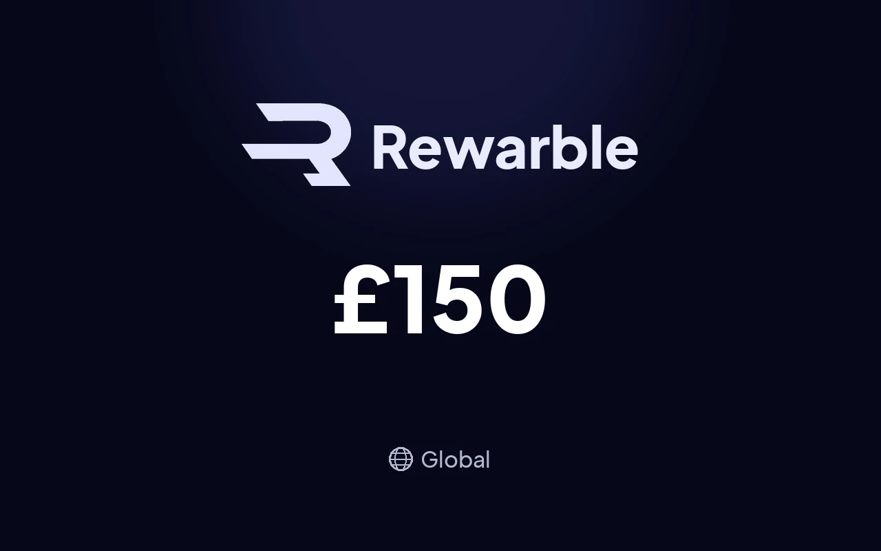 Rewarble Super £150 Gift Card