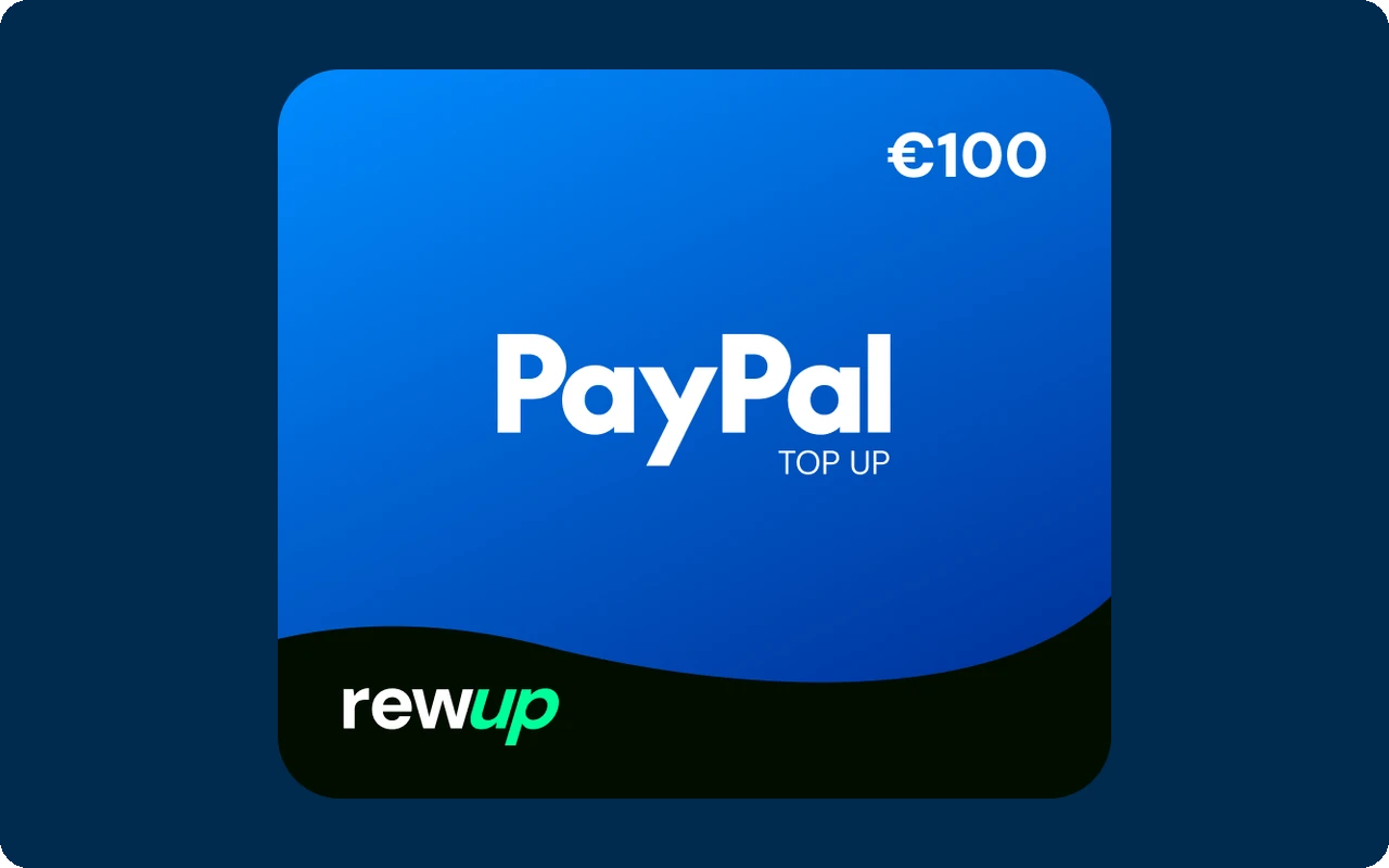 RewUp PayPal €100 Gift Card (Europe)