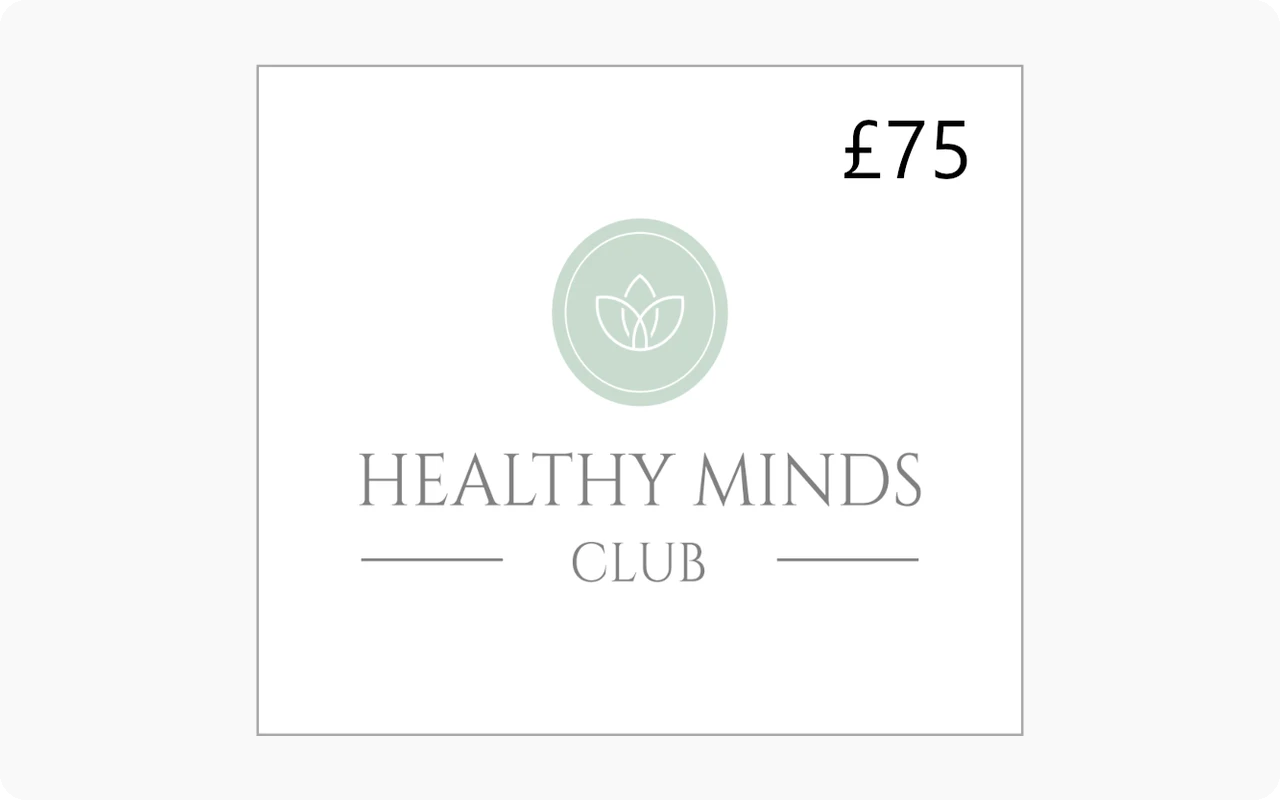 Healthy Minds Club £75 Gift Card (United Kingdom)