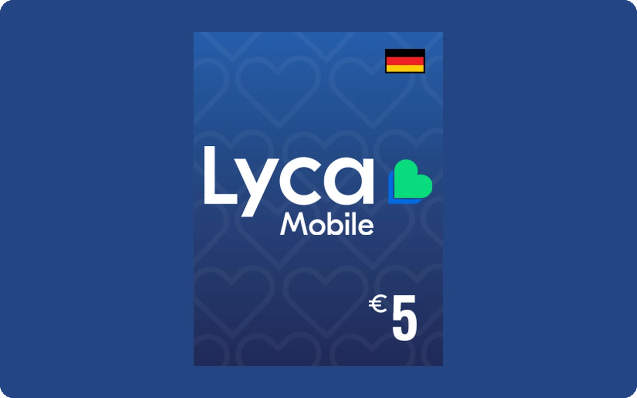 Lycamobile 5 EUR - Lycamobile Key - GERMANY
