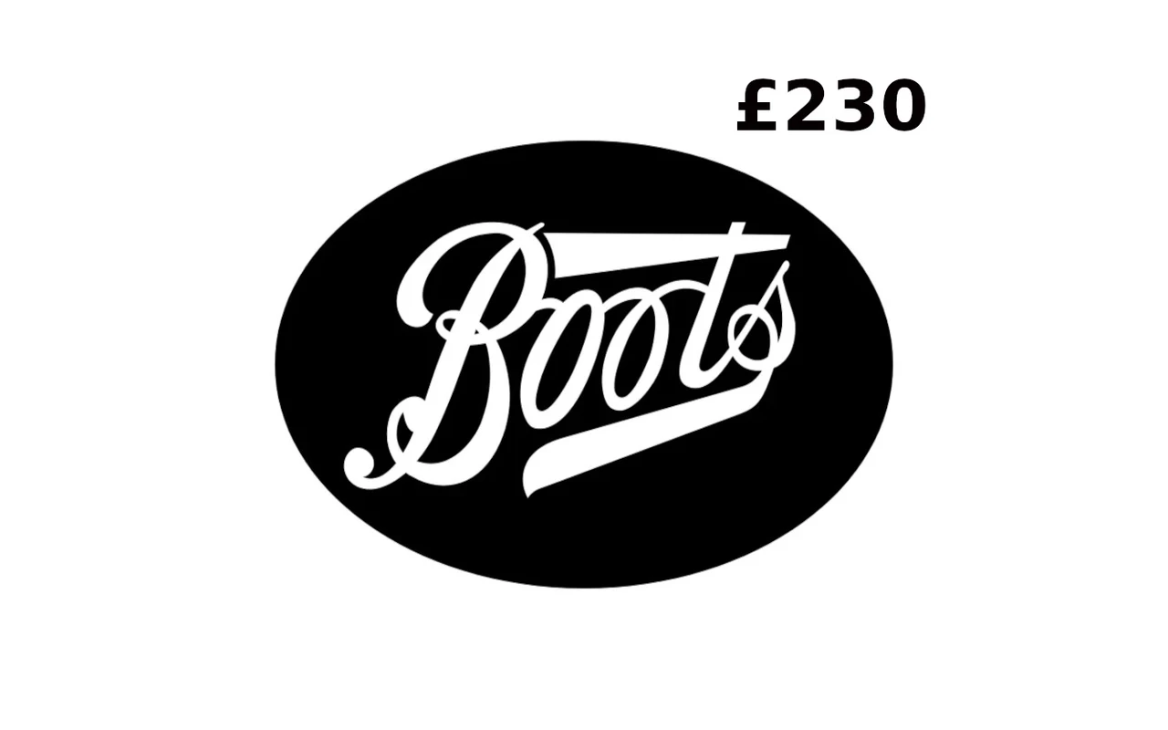 Boots £230 Gift Card (United Kingdom)