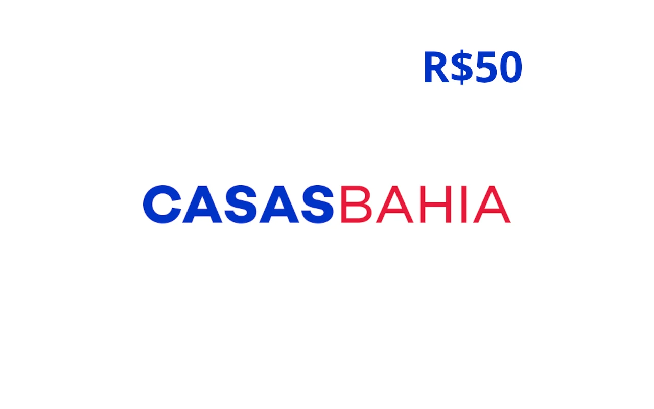 Casas Bahia R$50 Gift Card (Brazil)