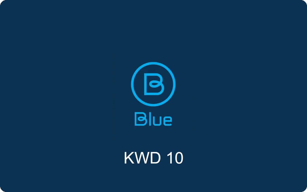 Blue Prepaid 10 KWD Gift Card (Kuwait)