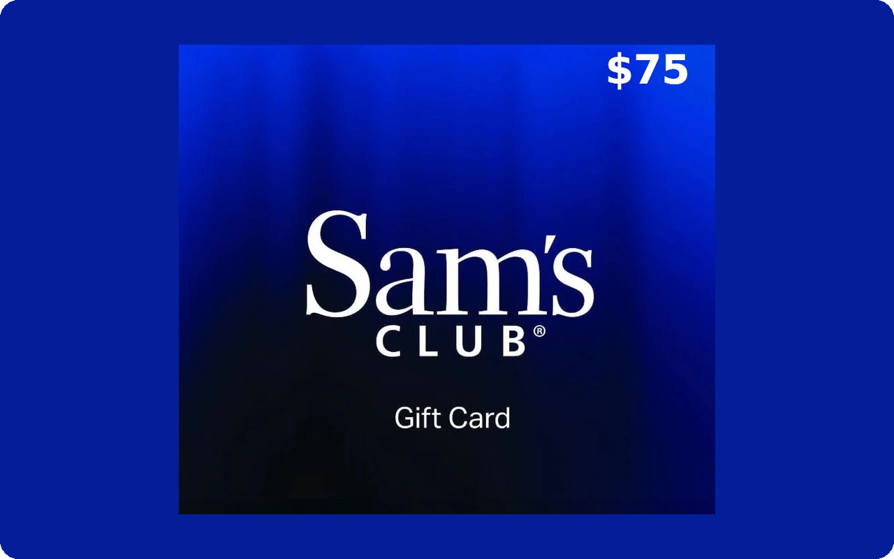 Sams Club $75 Gift Card (United States)