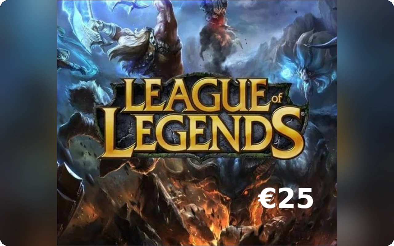 League of Legends €25 Gift Card (Europe)