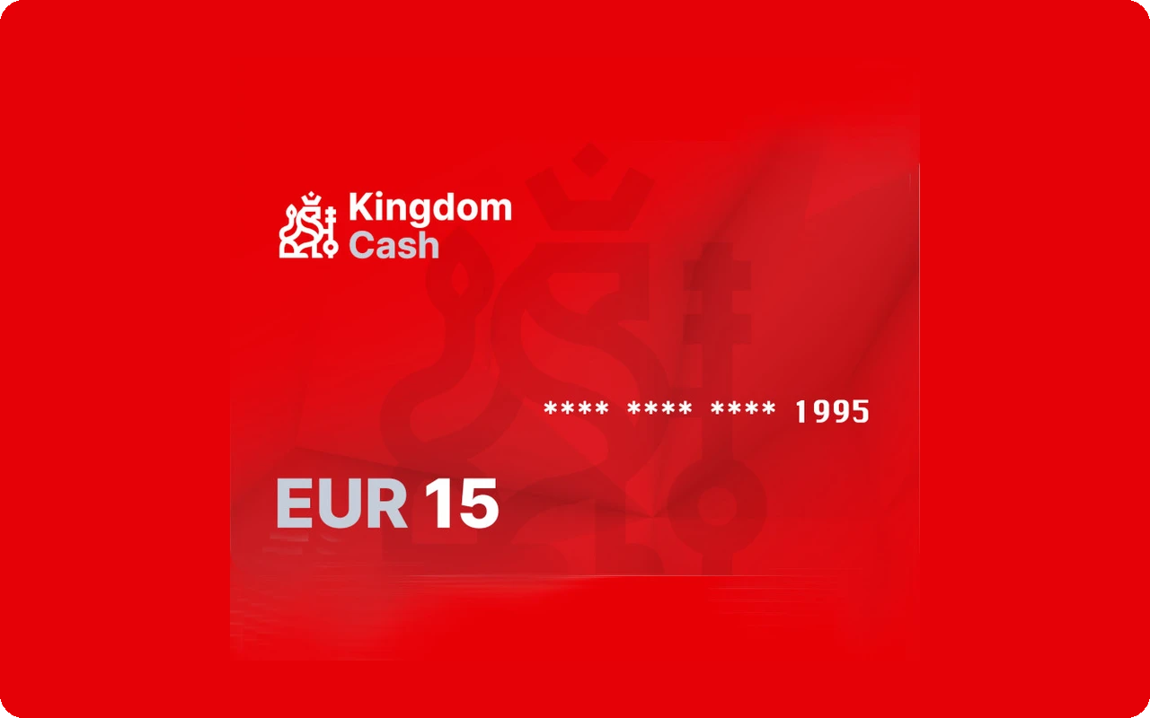 Kingdomcash €15 Gift Card (Europe)
