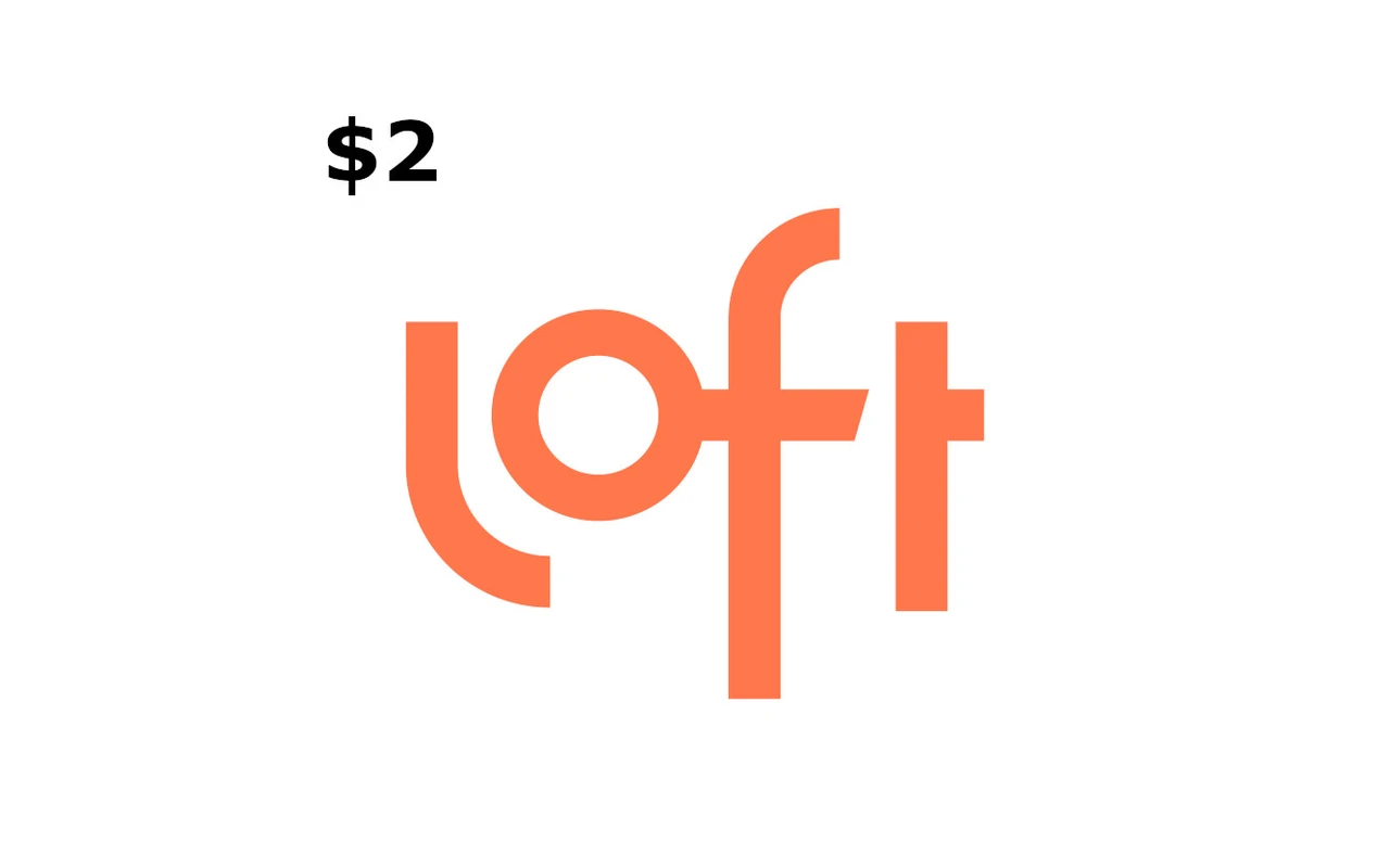 Loft $2 Gift Card (United States)