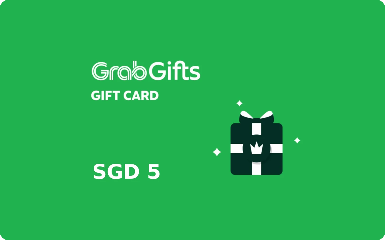 Grab $5 Gift Card (Singapore)