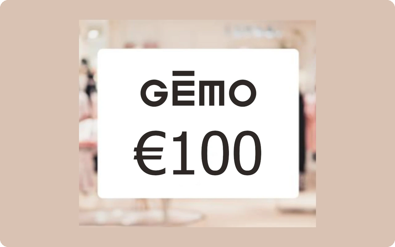 Gemo €100 Gift Card (France)