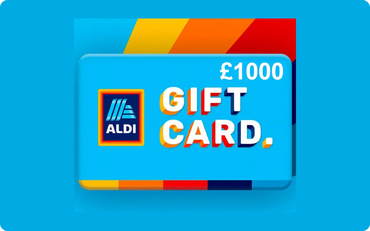 Aldi £1000 Gift Card (United Kingdom)