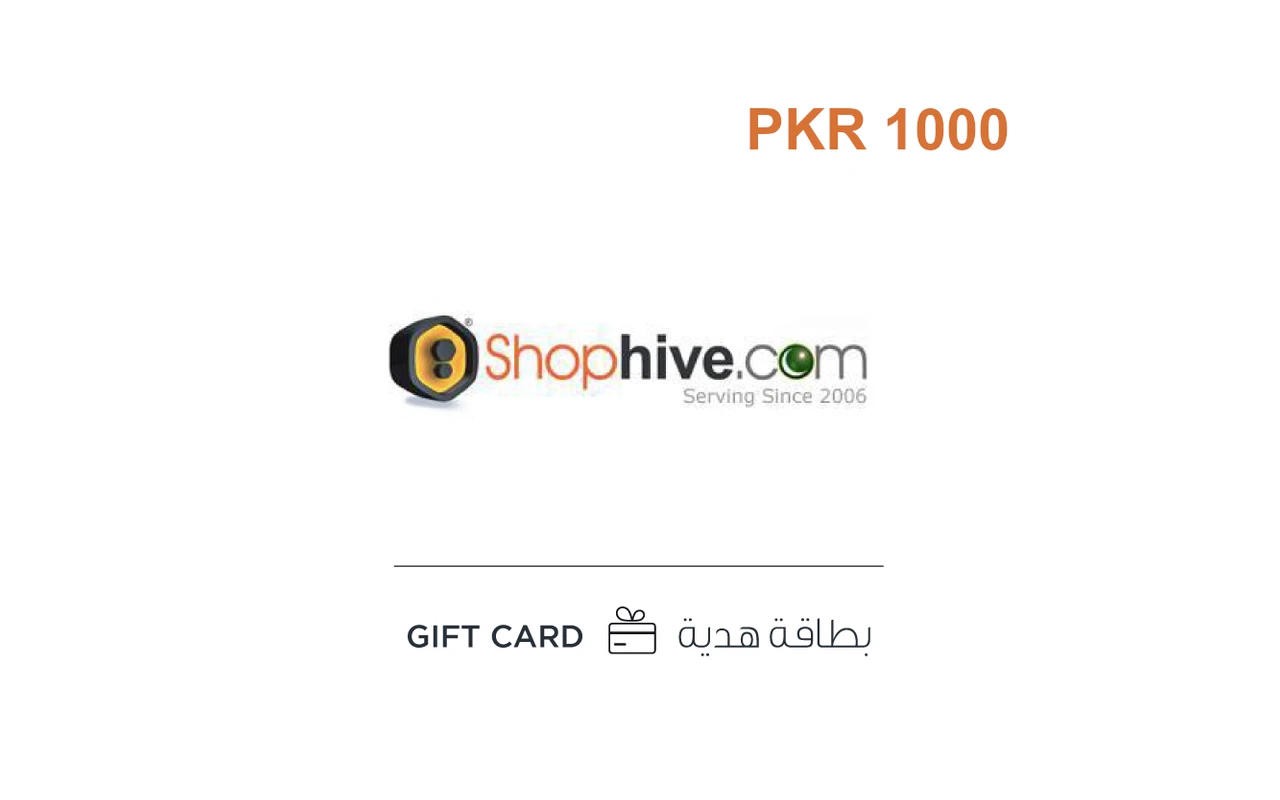 Shophivecom 1000 PKR Gift Card (PK)