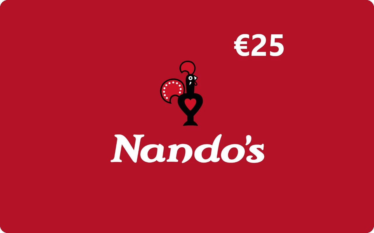 Nandos €25 Gift Card (Ireland)