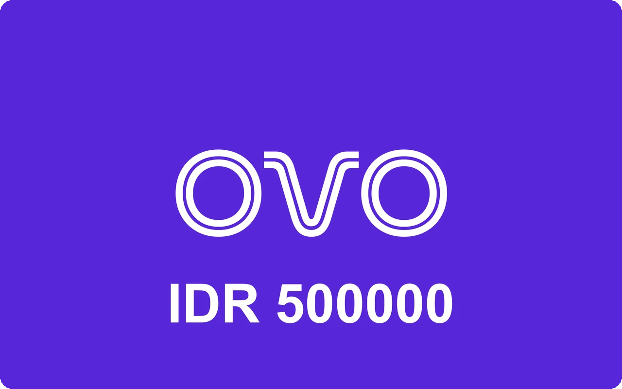 OVO Cash 500000 Rp Gift Card (Indonesia)