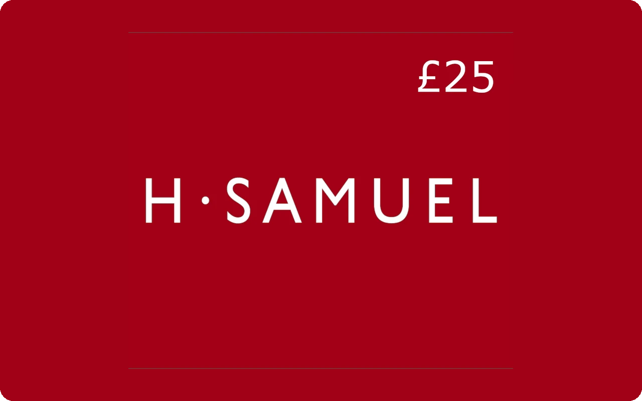 H Samuel £25 Gift Card (United Kingdom)