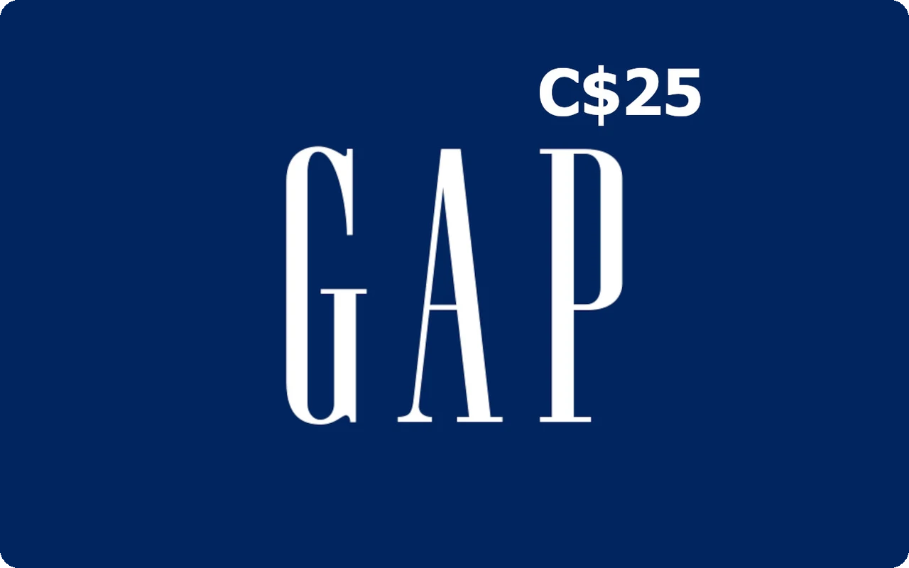 Gap C$25 Gift Card (Canada)