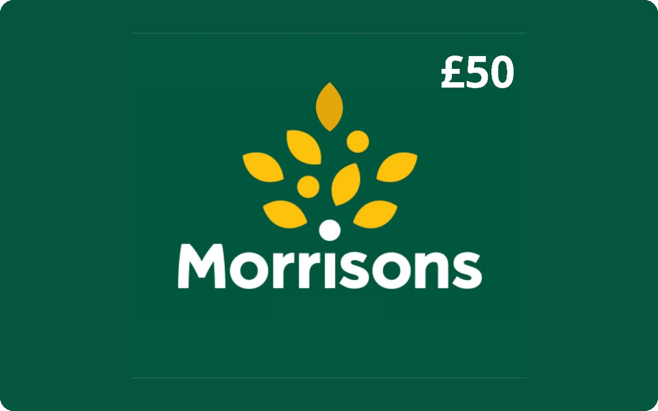 Morrisons £50 Gift Card (United Kingdom)