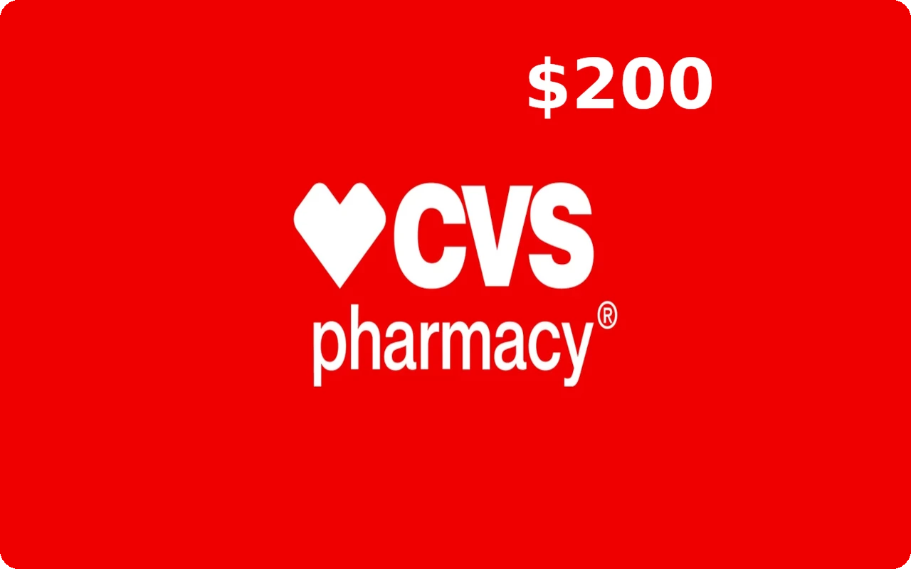 CVS Pharmacy $200 Gift Card (United States)