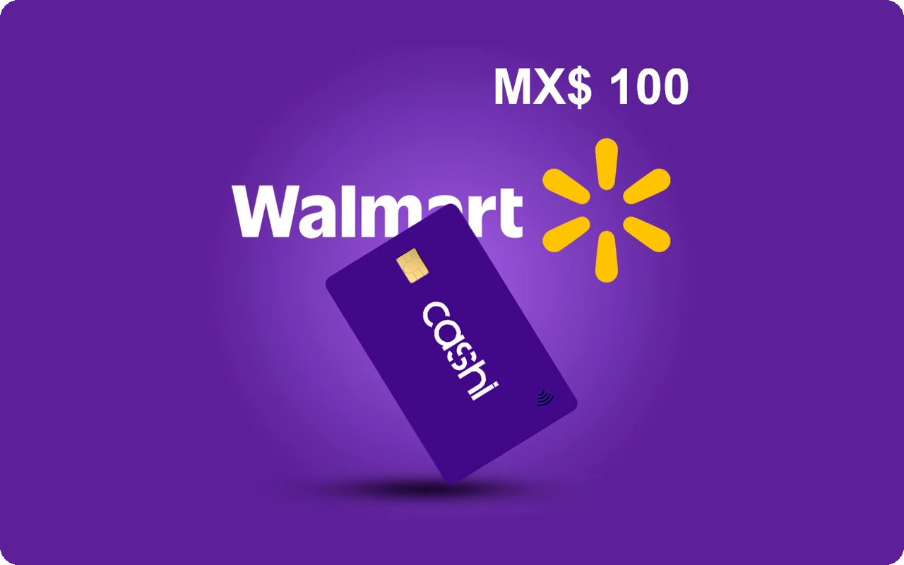 Cashi Walmart MX$100 Gift Card (Mexico)