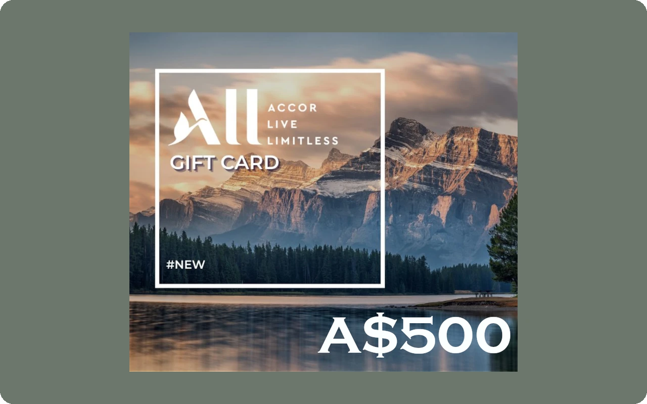 Accor Hotels $500 Gift Card (Australia)