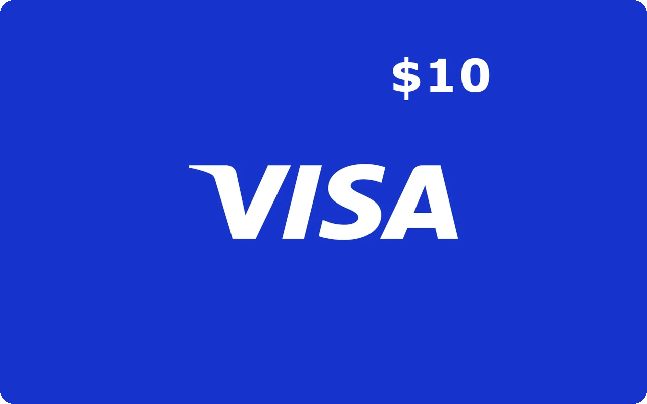 Mypaymentvault Prepaid Visa $10 Gift Card (United States)
