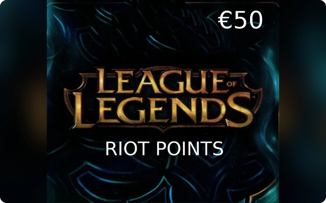 League of Legends €50 Gift Card (Europe)