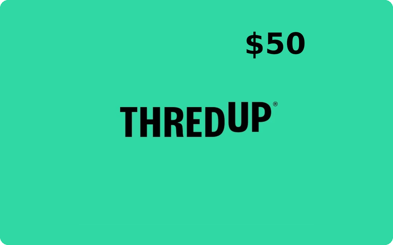 Thredup $50 Gift Card (United States)
